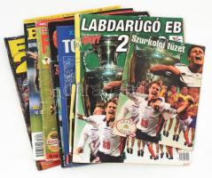 2000-2016 Labdarúgó világbajnokságok, Európa bajnokságok szurkolói program füzetek 8 db