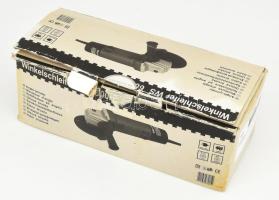 Sarokcsiszoló WS 600/115 korongokkal. Működik