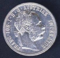 Ausztria 1891. 1Fl Ag T:2/3 ph.