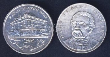 1993-94. 200Ft Ag "MNB" + "Deák" T:2,2/3 k.