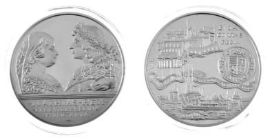 1990. 500Ft Ag "Mátyás király / Beatrix" + 500Ft Ag "Mátyás király - Buda" tanúsítvánnyal, dísztokban T:PP Adamo EM113, Adamo EM114