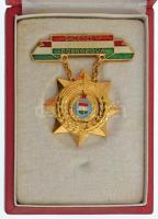 ~1960-1970. "Erdészet Kiváló Dolgozója" aranyozott és zománcozott kitüntetés eredeti tokban T:AU