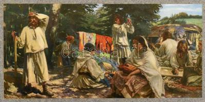 Modern magyar festőművészek. A modern magyar festészet fejlődése. A Pesti Napló előfizetőinek készül...