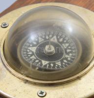 Antik hajós vízszintmérő, 25x16 cm