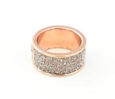 Kő rárakásos gyűrű, m: 53