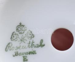 Rosenthal virágtartó edény, jelzett, d: 9 cm