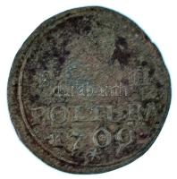 1709P-H Poltura Ag "I. József" (0,96g) T:F, patina
Hungary 1709P-H Poltura Ag "Josep...