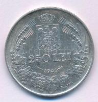 Románia 1941. 250L Ag T:XF-VF
Romania 1941. 250 Lei Ag C:XF-VF
Krause KM#59