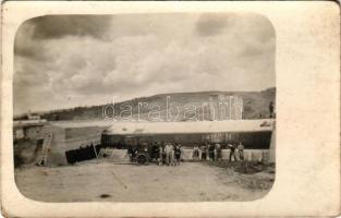 1942 Szeretfalva-Déda, Saratel-Deda; vasútvonal építése / Calea ferata / railway line construction. photo (kopott sarkak / worn corners)