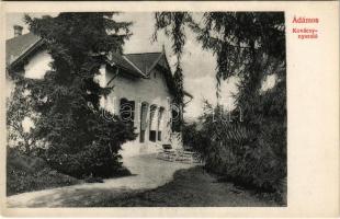 Ádámos, Adamus; Kovácsy nyaraló / villa