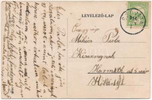 1916 Szovátafürdő, Baile Sovata; Mária Villa, István Szálló. "Mikor érkeztem - mikor elutaztam&...