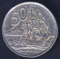 Új-Zéland 1967. 50c II. Erzsébet T:3 kis ph.