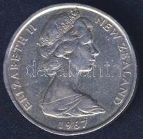 Új-Zéland 1967. 50c II. Erzsébet T:3 kis ph