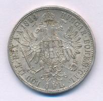 Ausztria 1884. 1Fl Ag "Ferenc József" T:XF Austria 1884. 1 Florin Ag "Franz Joseph" C:XF Krause KM#2222