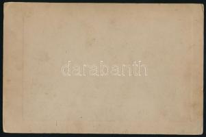 cca 1910 Fiatal lány távol-keleti jellegű öltözetben és hajviselettel, "Stefike" aláírássa...