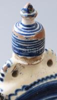 1866 Boros butella. Erdély, 1866, feliratos, datált, kis sérülésekkel, m: 28 cm /// 1866 Wine bottle...