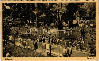 1950 Debrecen, strand, fürdőzők (EK)