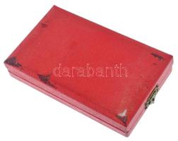 1964. "A Magyar Munka Érdemrend ezüst fokozata" ezüstözött, zománcozott bronz kitüntetés m...