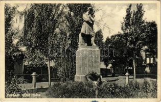 Kiskőrös, Hősök szobra. Szabolcs testvérek kiadása (Rb)