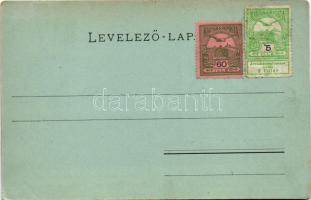 Budapest I. A Duna Buda és Pest között, Tabán, Döbrentei tér, piac, Lánchíd. Schmidt Edgar kiadása (...