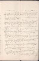 1868 Deák Ferenc (1803-1876) államférfi, miniszter autográf levele Pestről néhai Nagy Sándor zalameg...