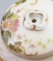 cca 1900 Franz Walter Karlsbad kiöntő, fogóhiánnyal, jelzett, m: 10 cm