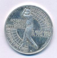 Ausztria 1994. 100Sch jelzett Ag "Sonderjeton - Casinos Austria" kaszinó zseton (10,31g/0.835/30mm) T:VF, (eredetileg PP), ujjlenyomat, ködös Austria 1994. 100Sch hallmarked Ag "Sonderjeton - Casinos Austria" casino jeton (10,31g/0.835/30mm) C:VF, (originally PP), fingerprint, hazy