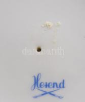 Herendi csipkebogyó mintás gyertyatartó. Kézzel festett, jelzett, hibátlan 15 cm