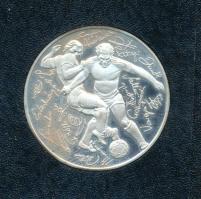 Bognár György (1944-) 1986. "Labdarúgó Világbajnokság Mexikó" jelzett Ag emlékérem eredeti...