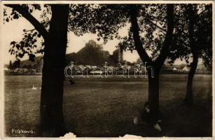 Fülek, Filakovo; hrad / várrom / castle ruins (felületi sérülés / surface damage)
