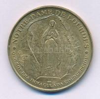 Franciaország 2001. "Notre-Dame de Lourdes (Lourdes-i Szűzanya szentélye)" kétoldalas sárg...
