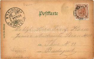 1900 Waasen bei Kirchstetten, Kapelle, Josef Hartmann's Gasthaus, Tanzsalon - Garten - Kegelbah...