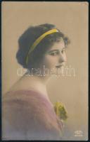 1917 Tábori posta képeslap "K.u.k. 15 cm Haubitzbatterie 1/5 R." Debrecenbe küldve