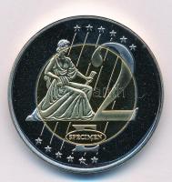 Szlovénia 2003. 2E próbaveret T:1 Slovenia 2003. 2 Euro trial strike C:UNC