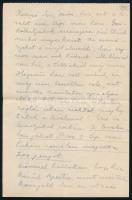 cca 1910 Első Békéscsabai-Miskolci és Debreceni István Gőzmalmok Részvénytársaság számlájának fejléc...