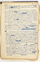 cca 1920-1930 Dvihally Géza (1878-1945) hírlapíró, az ,,Esztergom" c. politikai hetilap és az ,...