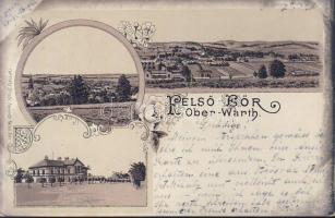 1898 Felsőőr litho