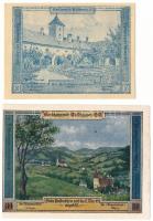 Ausztria / Waldhausen 1921. 20h + 80h szükségpénz T:AU Austria / Waldhausen 1921. 20 Heller + 80 Heller necessity money (notgeld) C:AU