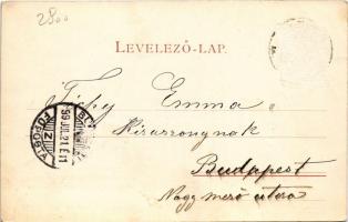 1899 (Vorläufer) Pozsony, Pressburg, Bratislava; Mária Terézia emlékszobor. Edgar Schmidt / monument...