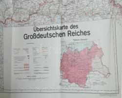 1941 Reichskarte. Übersichtskarte des Großesdeutschen Reiches, 1:1.000.000, Berlin, Verlag des Reich...