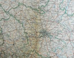 1941 Reichskarte. Übersichtskarte des Großesdeutschen Reiches, 1:1.000.000, Berlin, Verlag des Reich...