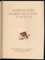 cca 1960-1970 Szovjet szőrme- és prémárúk. Szovjet szőrme és prémkatalógus, de benne szőnyegek is! H...