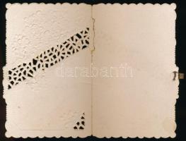 1899 Munkács, az Árpád bál táncrendjének litho borítója