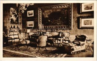 Budapest I. Erzsébet királyné (Sisi) dolgozószobája az Erzsébet Királyné Emlékmúzeumban (Budai vár), belső. Rigler rt. (EK)