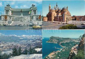 OLASZORSZÁG - 32 db MODERN város képeslap / ITALY - 32 modern town-view postcards