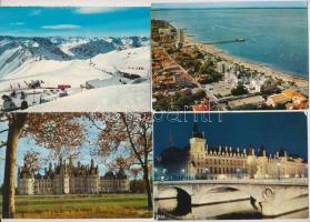 FRANCIAORSZÁG - 10 db MODERN város képeslap / FRANCE - 10 modern town-view postcards