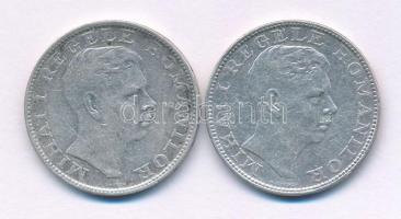 Románia 1942. 200L Ag "I. Mihály" (2x) T:XF,VF karc
Romania 1942. 200 Lei Ag "Mihai ...