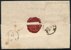 9kr MP III. on cover with full content "ALBA" - Wien 9kr MP III. levélen teljes tartalomma...