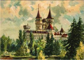 Bajmóc, Bojnice; Bojnicky zámok, Krajské nitrianske múzeum / Gróf Pálffy kastély / castle s: J. Fedora (EK)