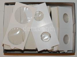 150db Hartberger összetapasztható éremtok, klf méretekben